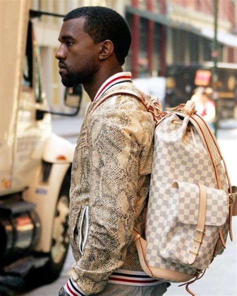 Kanye West on Louis Vuitton